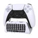 Controller Keyboard Keypad Compatible with PS5/PS5 Pro-Wireless Bluetooth Game Chatpad Keyboard,47 Keys Keypad-Built-In Speaker & 3.5mm Headset Audio Jack. Available at Crazy Sales for $24.99