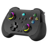 Detailed information about the product Controller Remote Joystick for iOS/Android, Wireless Switch Controller with Macro Buttons/Hall-Rocker/Hall-Trigger, Black