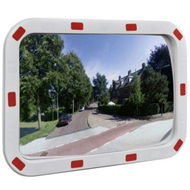 Detailed information about the product Convex Traffic Mirror Rectangle 40 X 60 Cm With Reflectors