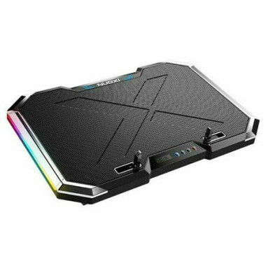 Cooler Cooling Pad USB Stand Controllable RGB Light Radiator For Laptop Notebook