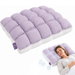 Cooling Pillow for Sleeping,Fluffy Cloud Pillow with Ice-Silk Touch,Breathable Quilted Grid Design,for Side and Back Sleepers,Machine Washable. Available at Crazy Sales for $39.99