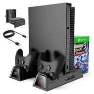 Detailed information about the product Cooling Stand for Game Controller, Dual Controller Charging Station