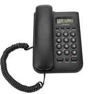 Detailed information about the product Corded Phone, Desktop Telephone Landline Wired Phone Wall Telephone with Cord and Calls Display for Home Office Hotel,Black