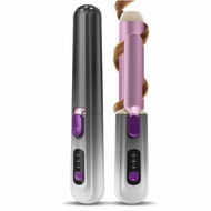 Detailed information about the product Cordless Curling Iron Travel Hair Curler Portable Heated Wand with Protective Cover Gloves Rechargeable for Big Waves 1.35in Hair Styling Tool