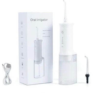 Cordless Dental Flosser Water Portable Oral Irrigator 230 ML Detachable Tank