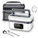 Cordless Electric Heated Lunch Box,Rechargeable Self Heating Battery Powered Food Warmer with 1L Container Fork Spoon and Insulated Carry Bag (White). Available at Crazy Sales for $74.99