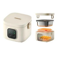 Detailed information about the product Cordless Electric Lunch Box,Rechargeable 14000mAh Battery Powered Heated Lunch Box with Keep Warm Function,Portable Food Warmer Self Heating Bowl On The Go