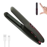 Detailed information about the product Cordless Hair Straightener and Curler 2 in 1 Portable Flat Iron Hair Straightener for Travel, USB-C Rechargeable 4800 mAh Battery Fast Heating