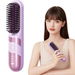 Cordless Hair Straightener Brush, Upgraded Scald-Proof Mini Straight Hair Comb with 3 Temperature Settings, Fast Heating Hair Brushs for Travel Purple. Available at Crazy Sales for $19.95