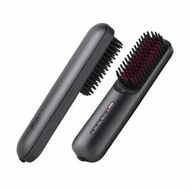 Detailed information about the product Cordless Hair Straightener Brush,Rechargeable Portable Straightening Brush for Women, Mini Negative Ion Hot Comb for Travel 3 Temperature Settings