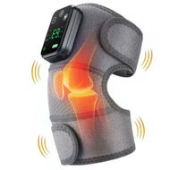 Detailed information about the product Cordless Heated Knee Massager with 3 Heating Levels 3 Vibrations for Knee Relief,Heating Pad for Knee, Shoulder,Elbow(Grey)