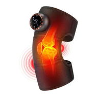 Detailed information about the product Cordless Heated Knee Massager with Vibration, Rechargeable Heated Knee Brace Wrap with 5 Heating Levels and 5 Vibration