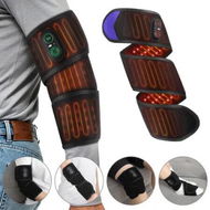 Detailed information about the product Cordless Heating Pad Wrap Adjustable Heated Pad for Wrist Elbow Forearm Leg Ankle,Portable Fast Heating Wrapping Pad with 3 Heating Levels Timing Settings