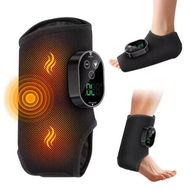 Detailed information about the product Cordless Heating Vibration Foot Ankle Massager Rechargeable Dual Motor Hot Compress Ankle Calf Arm Wrap Massage Belt