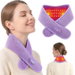 Cordless Neck Heating Pad for Relief, Neck Massager with 660nm 850nm Red Light, Heated Neck Wrap with 3000mAh Rechargeable, 3 Levels Heat and Massage. Available at Crazy Sales for $34.95