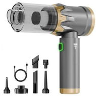 Detailed information about the product Cordless Portable Car Vacuum Cleaner , 20000PA Brushless Motor 3-Speed Modes, 4 in 1 Compressed Air Duster, Air Blower, Pump for Car, Home, Office