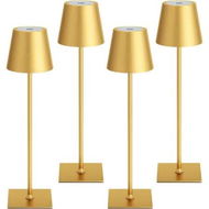 Detailed information about the product Cordless Rechargeable Table Lamp 5000mAh Battery Operated Lamps,3 Colors Stepless Dimming Touch Lamp,4 Pack,Gold