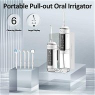 Detailed information about the product Cordless Water Flosser Teeth Cleaner 6 Cleaning Modes 5 Jet Tips Gum Brace Dental Care Pull Out Oral Irrigator Portable Waterproof Home Travel
