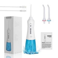 Detailed information about the product Cordless Water Flosser USB Portable Rechargeable Oral Irrigator For Travel And Home Waterproof 3 Modes 300mL Water Tank With 2 Jet Tips