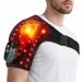 Cordless Wearable Shoulder Red Light Massage Brace Wrap, 5000mAh Rechargeable 50 Dual-Chip 660nm 850nm LEDs Adjustable Left Right Shoulder Wrap with Timer. Available at Crazy Sales for $49.99