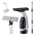 Cordless Window Vacuum Cleaner Handheld Window Vac with Multi-Purpose Spray Bottle and Microfiber Cloth, Electric Cleaning Tool for Windows Tiles Mirror. Available at Crazy Sales for $44.99