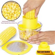Detailed information about the product Corn Peeling Machine Stainless Steel Corn Stripper Multifunctional Corn Thresher Planer Seperate Device Kitchen Tool