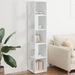 Corner Cabinet White 33x33x164.5 cm Engineered Wood. Available at Crazy Sales for $149.95