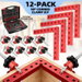Corner Clamp Woodworking 90 Degree 12 Pack Aluminium Alloy L Square Positioning Ruler Kit Storage Box Cabinet Frame Metal Assembly Double Sided Tool. Available at Crazy Sales for $59.90