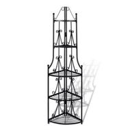 Detailed information about the product Corner Plant Rack Black