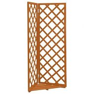 Detailed information about the product Corner Trellis Orange 50x50x145 Cm Solid Firwood