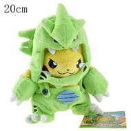 Detailed information about the product Cosplay Pikachu Peluche Doll Pokemon Plush Toy Tyranitar 20cm