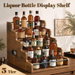 Countertop Shelf Rack 5 Tier Storage Stand Unit Wine Liquor Bottle Syrup Holder Display Shelves Coffee Bar Riser Kitchen Table Top Spice Organiser. Available at Crazy Sales for $49.98