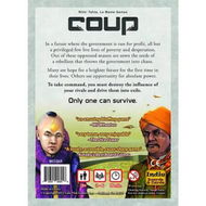 Detailed information about the product Coup: The Dystopian Card Game,Fast-paced game,Simple rules & quick play