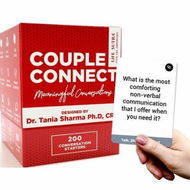 Detailed information about the product Couple Connect - Fun Games for Couples - Thoughtful Wedding Gift for Him in a Premium Gift Box - 200 Conversation Starters