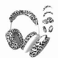 Detailed information about the product Cow Pattern Style 4 Piece Set Apple Airpods Max Silicone Printed Earphone Protective Case