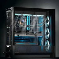 Detailed information about the product CPU Liquid Cooler AIO CPU Water Cooler with ARGB Light & 3 PWN Fans(120mm)