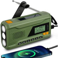 Detailed information about the product Crank Radio With Mobile Phone Charging Function Solar DAB FM Solar Radio For Hiking Camping Outdoor