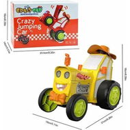 Detailed information about the product Crazy Jumping RC Stunt Car - Rechargeable Remote Control Toy