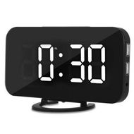 Detailed information about the product Creative LED Digital Alarm Table Clock Brightness Adjustable For Home Office Hotel