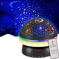 Detailed information about the product Creative Starry Sky Projection Lamp Rotating Atmosphere Mushroom Small Night Lamp Full Of Stars