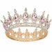 Crown for Women,Queen Crown Tiara for Princess Party,Gold Pink. Available at Crazy Sales for $9.99