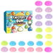 Crystal Dumpling Squishy Toy Advent Calendar,24 Days Countdown Clear Dumplings Fidget Sensory Toys,Soft Squeeze Dough Ball Hand Gift Set. Available at Crazy Sales for $15.99