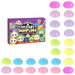 Crystal Dumpling Squishy Toy Advent Calendar,24 Days Countdown Clear Dumplings Fidget Sensory Toys,Soft Squeeze Dough Ball Hand Gift Set. Available at Crazy Sales for $15.99