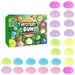 Crystal Dumpling Squishy Toy Advent Calendar,24 Days Countdown Clear Dumplings Fidget Sensory Toys,Soft Squeeze Dough Ball Hand Gift Set. Available at Crazy Sales for $15.99