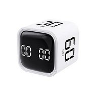 Detailed information about the product Cube Timer, Rotation Timer, 5/10/30/60 Minutes and Custom Countdown, Productivity Timer, Pause and Resume, Silent, Vibration and Alarm,White