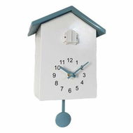 Detailed information about the product Cuckoo Wall Clock Childrens Room Pendulum Clock Watch Wall Decor Grey