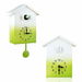 Cuckoo Wall Clock, Natural Bird Voices or Cuckoo Call, Design Clock Pendulum,Wall Art Home Living Room Kitchen Office Decoration Green. Available at Crazy Sales for $39.95