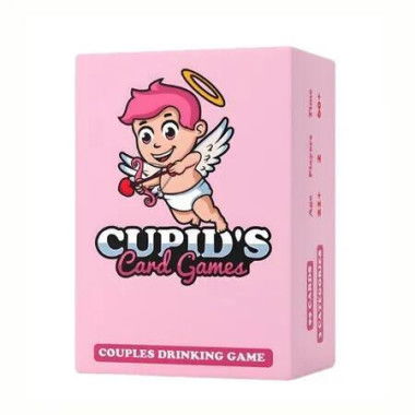Cupid's Card Games, Couples Drinking Game for Men Women Only Date Nights, Bedroom Game for Couples for Boyfriend and Girlfriend
