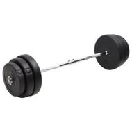 Detailed information about the product Curl Barbell with Plates 90 kg