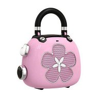 Detailed information about the product Cute Bluetooth Speaker Mini Portable Speaker with Mighty Sound Retro for Room Desk Decoration Ideal Gift-Pink
